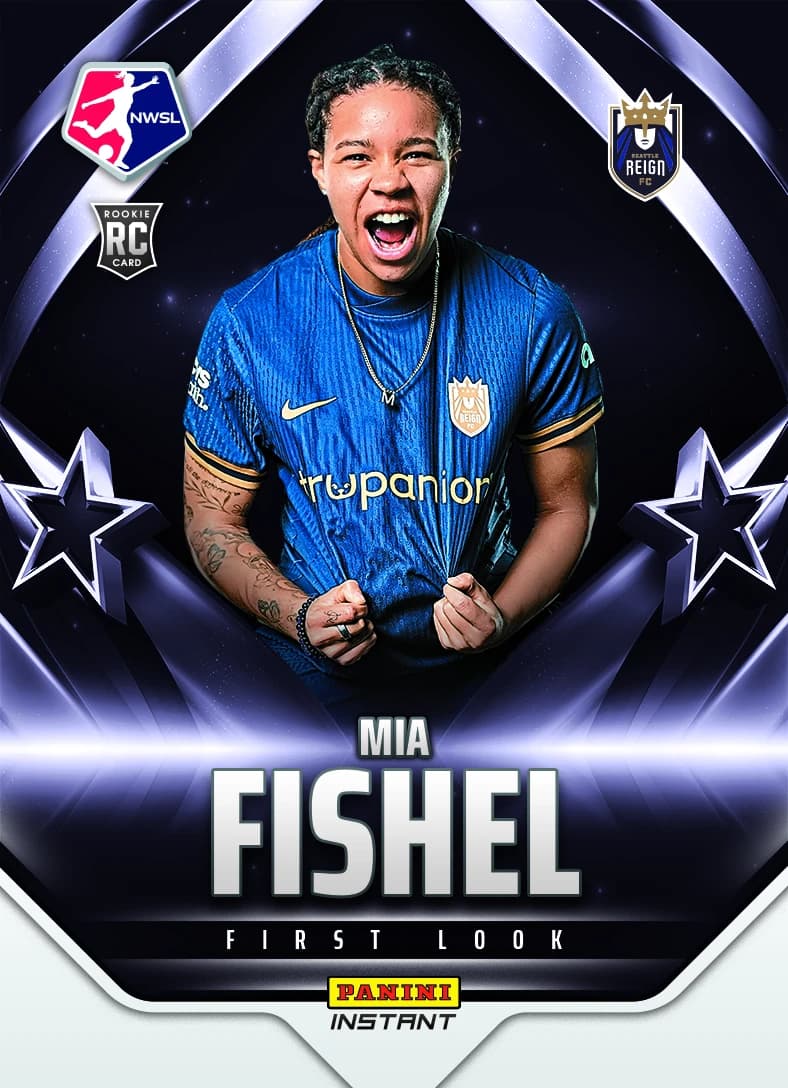 Mia Fishel trading card